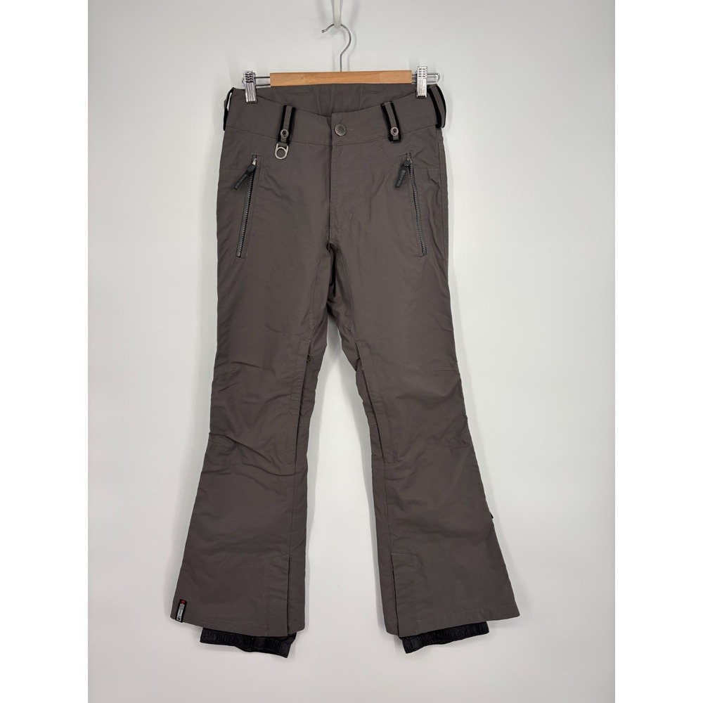 Bonfire Snow Pants Womens XS Gray Flare Indie Fit Snowboard Ski